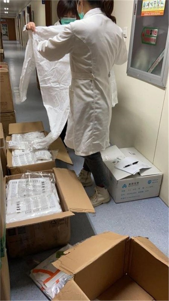 疫情期間捐贈醫(yī)院3